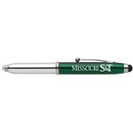 Missouri S&T Green Stylus Pen & LED Light
