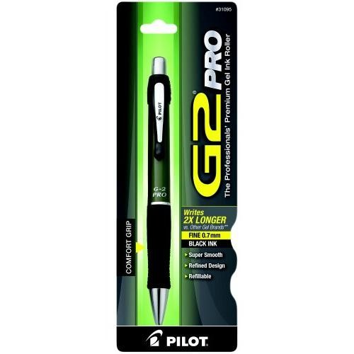 G2 Pro Retractable Gel Ink Roller Ball Pen