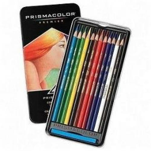 Prismacolor Assorted Colors Colored Pencils 12 Count