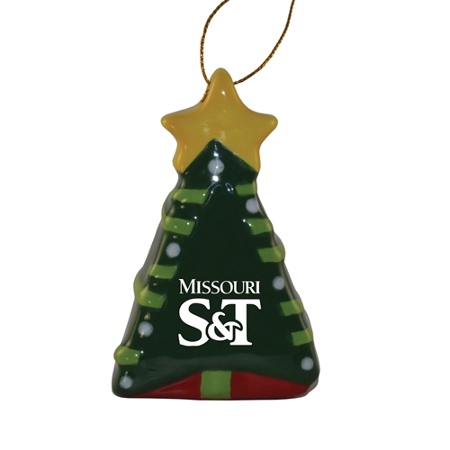 Missouri S&T Ceramic Tree Ornament