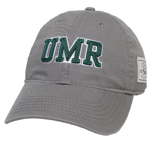 Missouri S&T Legacy Collection UMR Grey Adjustable Hat