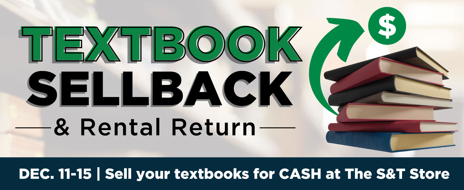 Textbook Sellback, Dec 11-15