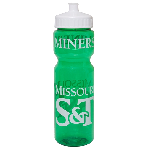 Missouri S&T Miners Green Water Bottle