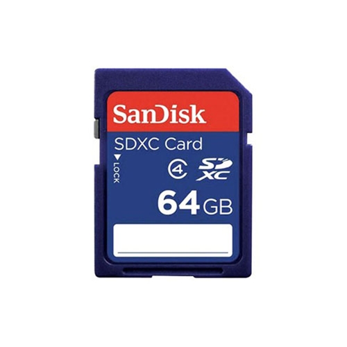 SanDisk Secure Digital Extended Capacity (SDXC) 64GB Flash Card