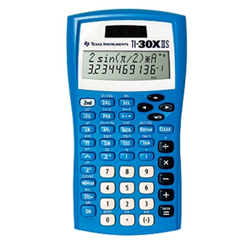 Texas Instruments Ti-30X IIS Solar Blue Scientific Calculator