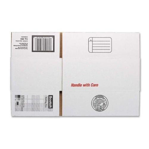 9 x 6" White Scotch Size A Mailing Box