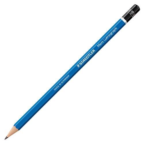 Staedtler Mars Lumograph HB Pencil Smooth Writing Clear Drawing Pack of 12