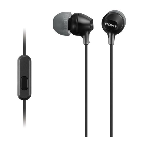 Sony MDR-EX15AP EX Monitor Black Headphones