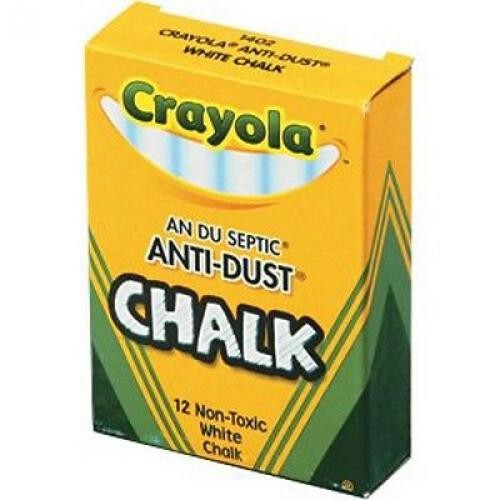 Crayola Anti-Dust Chalk 12 Pack