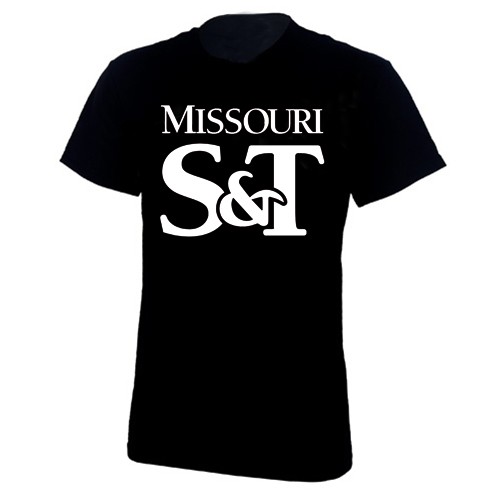 Missouri S&T Black Crew Neck T-Shirt