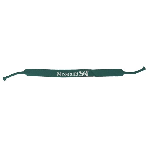 Missouri S&T Green Glasses Strap