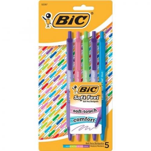 The S&T Store - Bic Soft Feel Retractable Ballpoint Pen