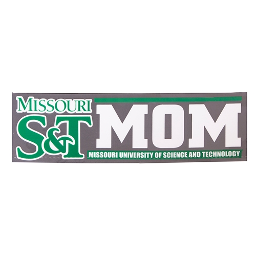 Missouri S&T Mom 3.5"x5" Metallic Finish Decal