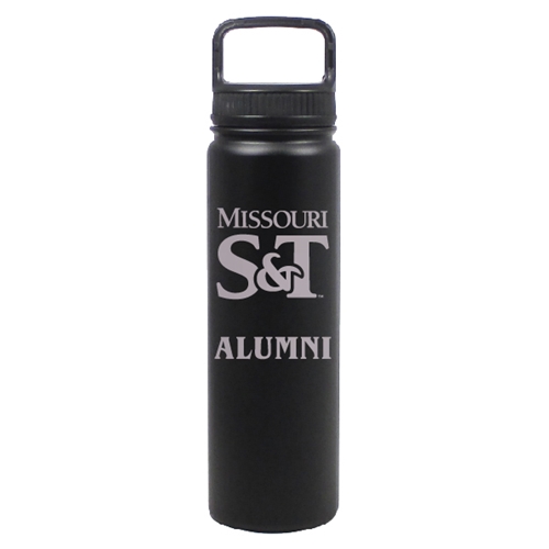 Missouri S&T Alumni Black Water Bottle