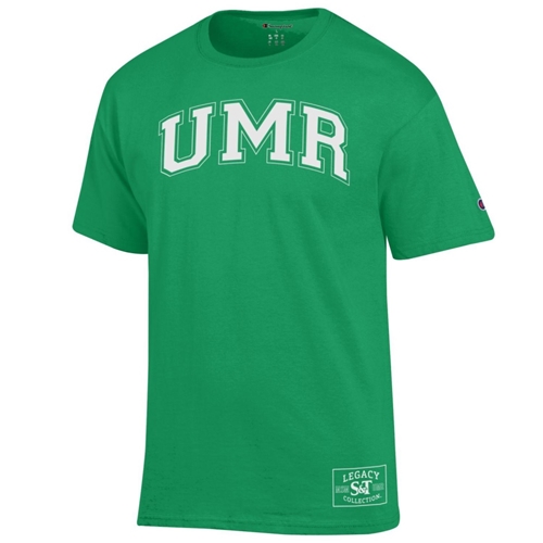 Missouri S&T UMR University of Missouri Rolla 1964-2008 Legacy Collection Champion Green T-Shirt