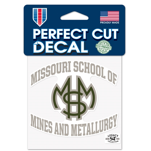 Missouri S&T MSM Mines and Metallurgy Legacy Collection Decal