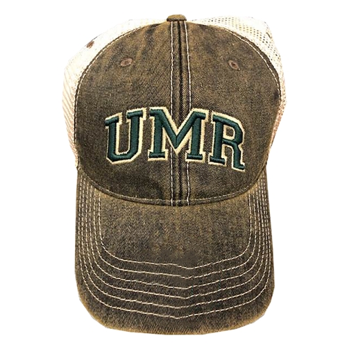 Missouri S&T Legacy Collection UMR Brown and Green Trucker Hat