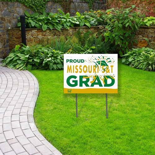 Missouri S&T Proud Missouri S&T Grad Lawn Sign
