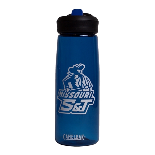 Missouri S&T Joe Miner Blue Camelbak Water Bottle