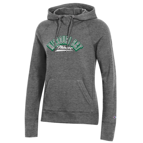 Charcoal Grey Champion® Missouri S&T Miners Sweatshirt with Hood
