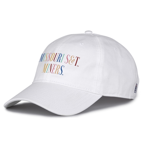 White Missouri S&T Miners Embroidery Cap