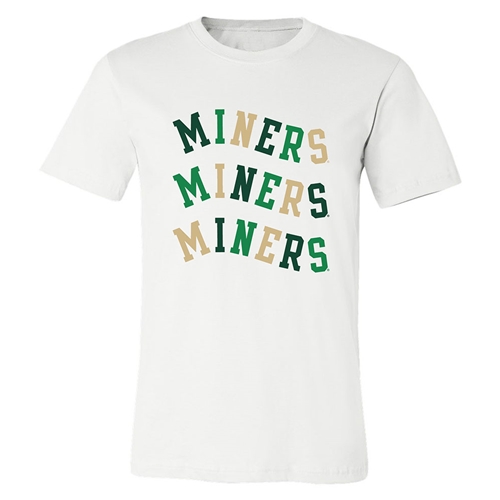 White S&T Miners Soft Tee