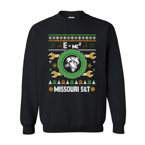 Black Missouri S&T Ugly Sweater Sweatshirt
