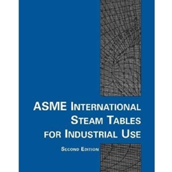 ASME INTERNATIONAL STEAM TABLES FOR INDUSTRIAL USE