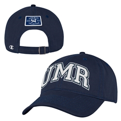 Navy Champion® Missouri S&T Legacy Collection UMR Relaxed Twill Adjustable Cap