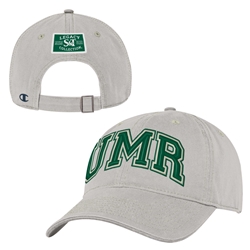 Cream Champion® Missouri S&T Legacy Collection UMR Relaxed Twill Adjustable Cap