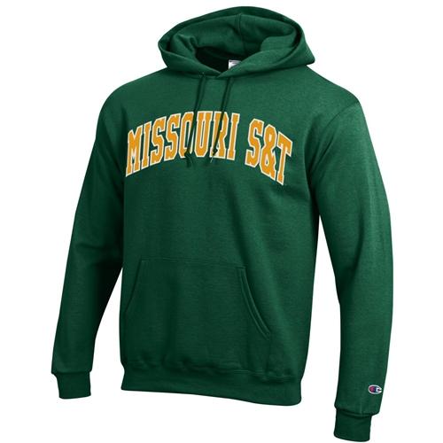 Missouri S T Champion Hunter Green Hoodie